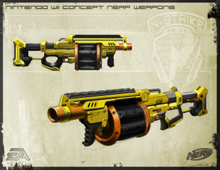 Illustration for article titled Wicked Wii Nerf N-Strike Concept Weapons